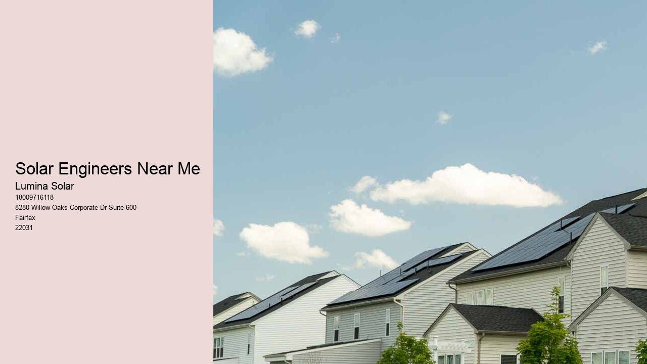Solar Engineers Near Me